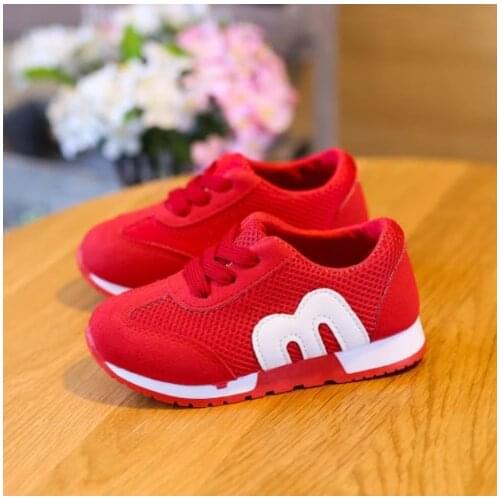 Kids Shoes Anti-slip Soft Rubber Bottom Baby Sneaker Casual Flat Sneakers Shoes Children size Kid Girls Boys Sports Shoes