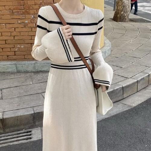 HEBE & EOS Fashionable Knitted Dresses