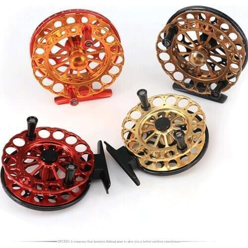 Russia Hot Full Aluminum Ice Fishing Reel Precision Ultralight High Quality Fly Fishing Reel Hand-Changed Fishing Reel