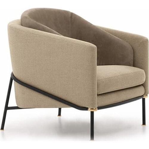 Single chair reception hotel chair sofa chair Restaurant Chair single chair Nordic single chair leisure chair study chair apartm