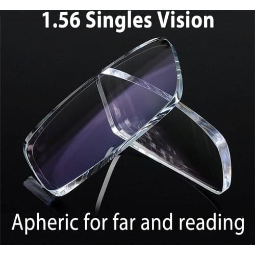 New 1.56 Single Vision Lenses For Men and Women Clear Optical Single Vision Lens HMC, EMI Aspheric Anti UV