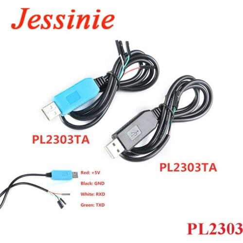 PL2303 PL2303HX USB to UART TTL PL2303TA Convert Serial Cable Brush Cable Download Line RS232 Converter Adapter Module Upgraded