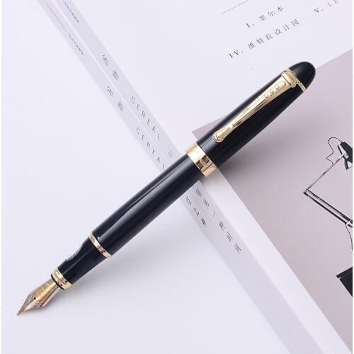 Luxury Brand Jinhao 450 Iraurita Fountain Pen Full Metal Golden Clip 0.5mm Pens Writing Stationery Office School Supplies