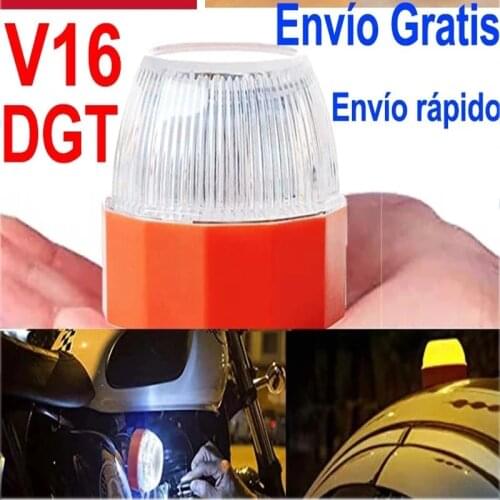 V16 Emergency light Autonomous Signalling Flash safety lamp Road Flares Flashing Warning LED Lights For Vehicle Truck Cars