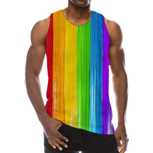 Wuiliy Men's Sleeveless T-Shirts