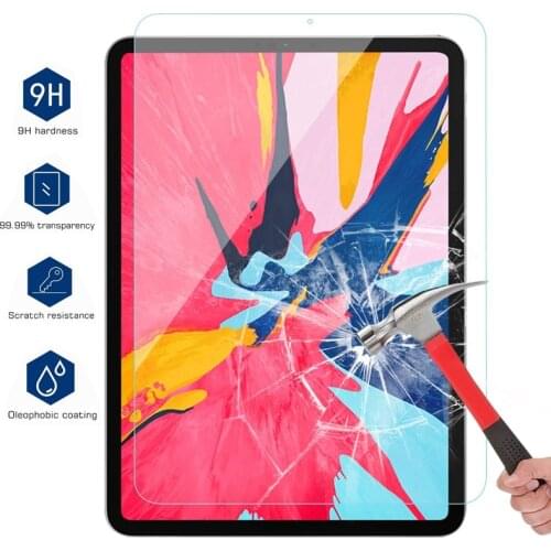 Screen Protectors For iPad 10.2 2 3 4 6 Air Mini 5 Tempered Glass Protection For iPed Pro 9.7 10.5 11 12.9 Glas Screenprotector