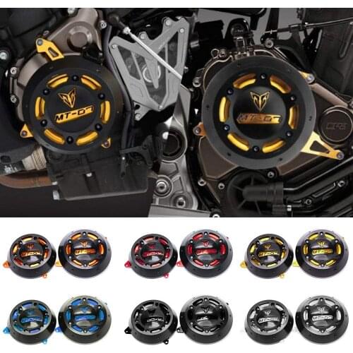 JMCRider NEW For YAMAHA MT-07 MT07 MT 07 FZ-07 Engine Guard Case Slider Cover Protector Set 2013 2014 2015 2016
