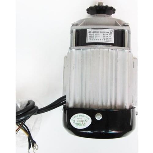 48V 750W DC Brushless Motor MY1418ZXF Tricycle Electric Scooter Unite Decelerating 48 Volt 750 Watt with Fan