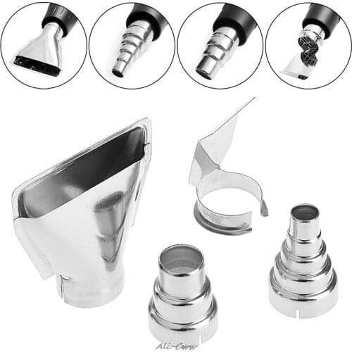4Pcs Heat Gun Air Nozzles Electric Kit Accessories Industrial Tools Shrink Wrap