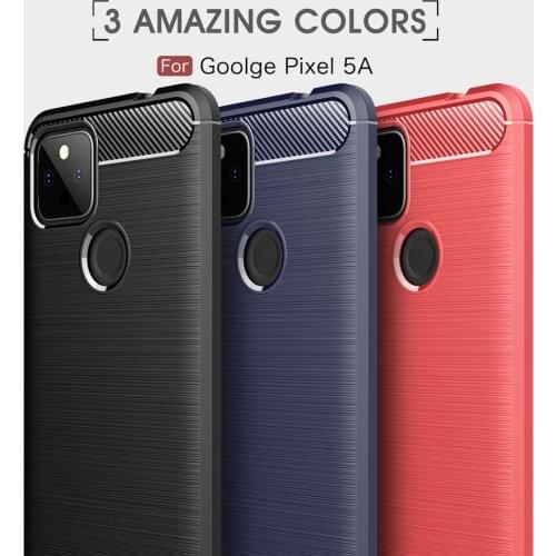 For Google Pixel 5A Case Luxury Full Soft Silicone Cover Shockproof Case For Google Pixel 5A 5 A Pixel5A Phone Cases