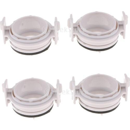 4Pcs HID Light Bulb Holder Adapter Retainers Lamp Clips H7 for BMW H03 E46