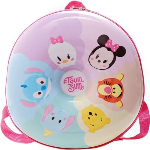 Disney Mickey Mouse Minnie Backpack Stitch Donlad Winnie the Pooh Mini Kids Small Bag Donut kawaii Bag For Girl boy