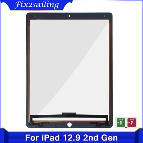 For iPad Pro 12.9 A1670 A1671 Touch Screen Digitizer Front Outer Panel Glass Replacement For iPad Pro 12.9 2nd (2017 version)