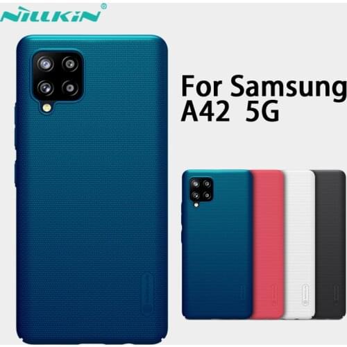 For Samsung A42 A12 A32 5G Case Nillkin Frosted Shield Ultra-Thin PC Back Phone Cover for Galaxy A51 A71 Casing