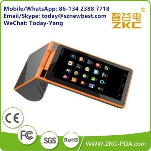 Double Screens Android Tablet Mobile POS with Printer, 3G, Wifi
