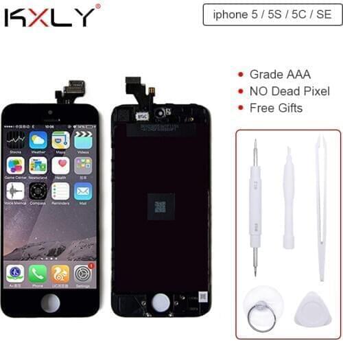Good Quality Replacement For Iphone 5 5c 5s LCD Display Touch Screen Digitizer Assembly White Free Tools