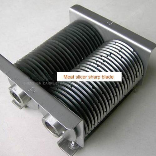 Stainless steel meat slicer blade Meat cutter blades knife for QC-A/QC-B meat cutting machine 2.5-20mm blades(can choose one)