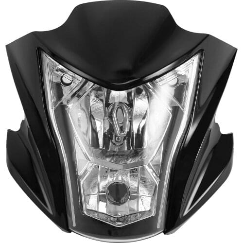 Motorcycle Headlight Fairings Head Light Lamp Cowling For Kawasaki ER6N 2012-2015 2014