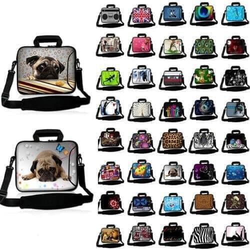 Laptop Shoulder Bag Notebook Carry Case sleeve Computer Cover For 10.1" 11.6" 13.3" 14" 15.4" 15.6" 17.3" 17.4" Laptop Tablet