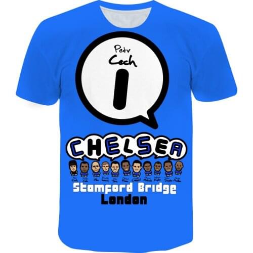 New Mens T-shirt Football Shirt Summer High-Quality Short-Sleeved Shirt Round Neck Breathable Sweat-Absorbent Fashion Shirts