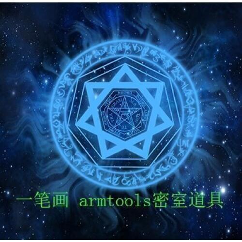 Reality Room Escape Party prop authorities adventure tool a stroke unlock / lighting / Fader Adventure gamers Game