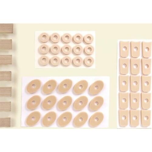 45Pcs Self Adhesive Callus Cushions Oval Shaped Cushion Soft Foam Corn Pads Waterproof Toe and Foot Protectors