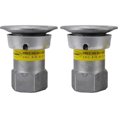 Vacuum pressure valve (DN50) breathable cap oil and gas recovery equipment fuel dispenser parts petroleum fire retardant valve