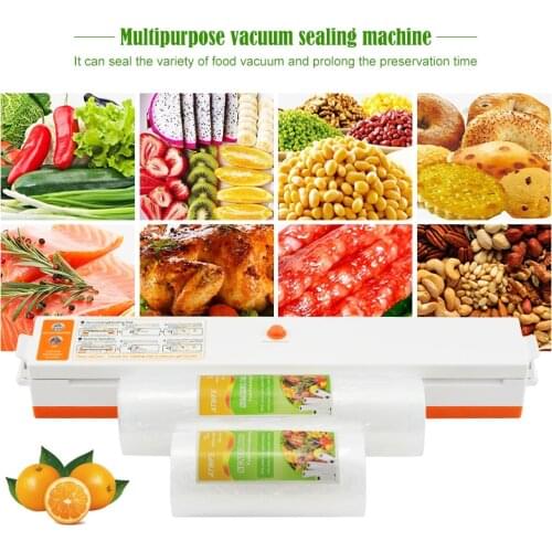 Vacuum Sealer Packaging Machine For Home Kitchen Tools Including Food Saver Bags Vacuum Food Sealing Vacuum Packer Embudo