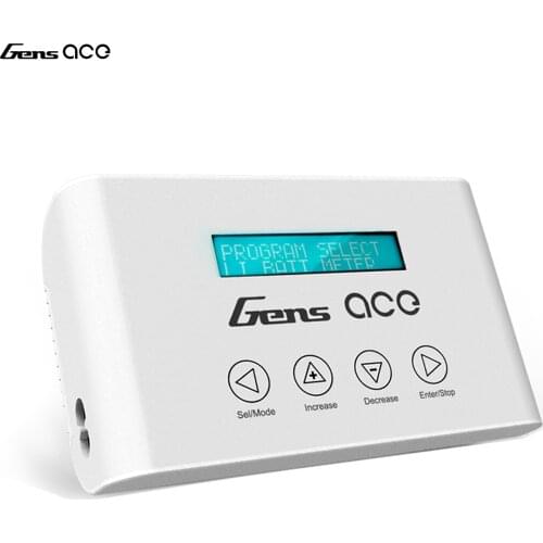 BEST Gens Ace Balance Battery Charger for NiMH, NiCd, LiPo, LiFe and Pb batteries 2-6S/100-240V Smart Charger with XT60 Plug