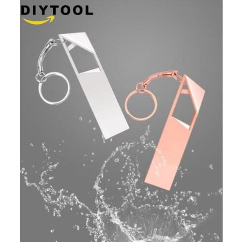 1TB 2TB 2.0 Hollow out USB Flash Drive Metal Portable USB Flash Drive Upgrade USB Fla Drive