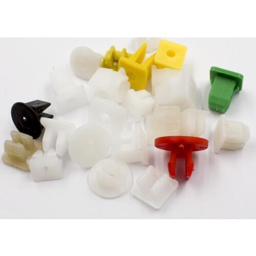 100PCS Car Door Base Seal Plastic Fastener For Ford Buick Nissan Honda Toyota Mazda Hyundai Kia Renault Citroen Peugeot Volvo VW