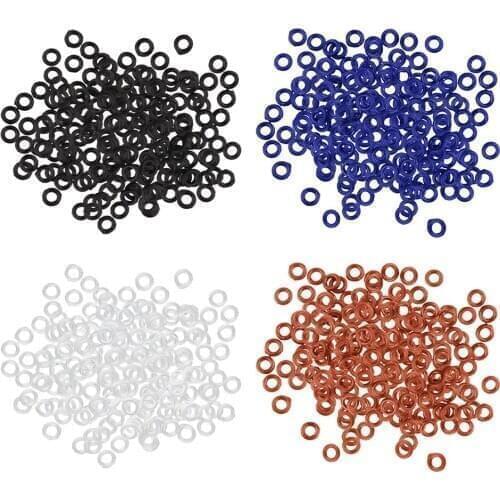 200 Pack Rubber O Ring Grips Dart Shaft Tightening Accessories