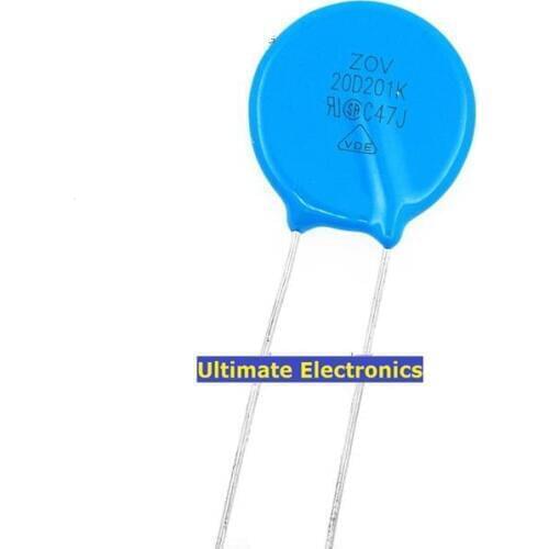20pcs Varistors 20D201K 200V Metal voltage dependent resistor