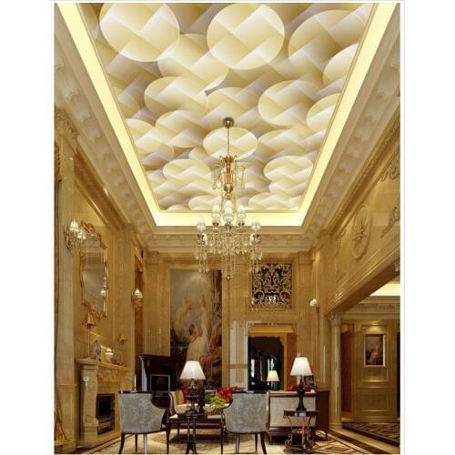 3D wallpaper custom 3d ceiling wallpaper wall European-style wallpaper condole top 3 d ceiling murals 3d living room home decor