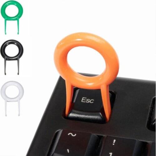 5pcs r Key Cap Remove Keypuller Tool Mini ABS Plastic Material Mechanical Keyboard Rounded Keycap Pulle