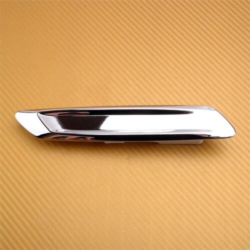 51137336645 Left Chrome Car Exterior Front Fender Trim Molding Panel Cover Decoration Fit for BMW F10 Sedan 2013 2014 2015 2016