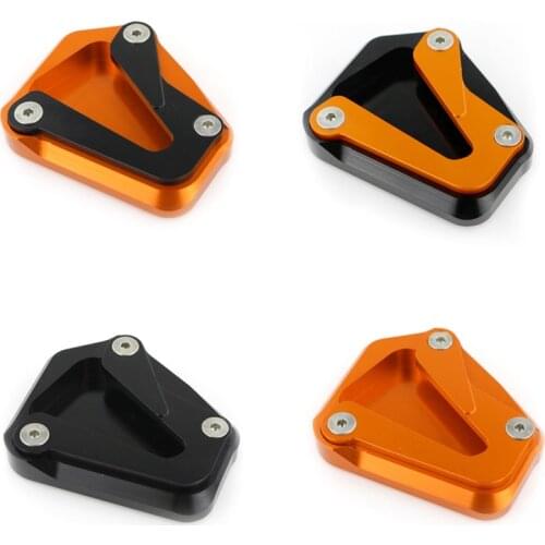 Motorcycle Accessories Kickstand Side Shoe Foot Rests Stand Extension Enlarger Fit For KTM Duke 790 2018 2019 2020 790 Duke