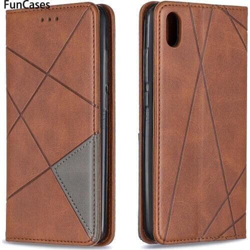 Business Half-Wrapped Cases For funda Redmi Note 7 Coque Cove sFor Casa Redmi estuche Note 7S 7A 7 PU Leather Flip Phone Bag