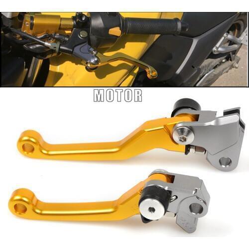 CNC Dirt Pit Bike Foldable Motorcycle Pivot Brake And Clutch Levers For Suzuki RM85 2005-2015 RM125 RM250 2004-2008 2007 2005