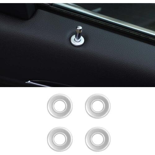 For Jeep Grand Cherokee 2011+ Car Door Pin Decoration Ring Trim Styling Interior Auto Car Accessories