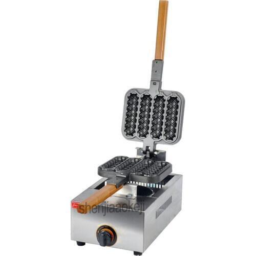 Commercial Waffle Crispy Chips Machine Crispy Machine Stainless Steel Gas Sausage Hot Dog Snack food machine 2800Kpa 1pc