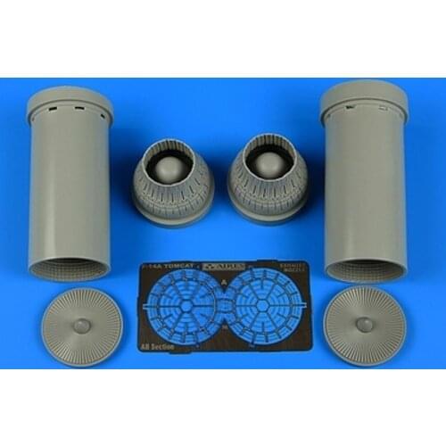 Resin F14A tail spray state can be selected 1:72