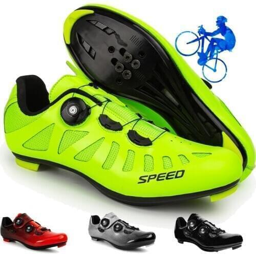 2021 New Cycling Shoes Men Spd Sport Bike Sneakers Hombre Professional Mountain Road Bicycle Shoes Triathlon Sapatilha Ciclismos