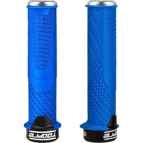 TOOPRE Soft Silicone Colorful Grip MTB Road Folding Bike Grip Cover Lockable Bike Grip Cover Bike Accessories