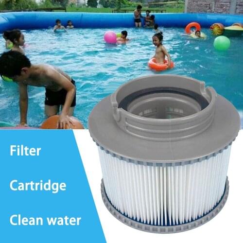 2PCS Inflatable Swimming Pool Pump Hot Tub Bath Water Filter Cartridge Strainer Replacement Parts Suitable for MSPA FD2089