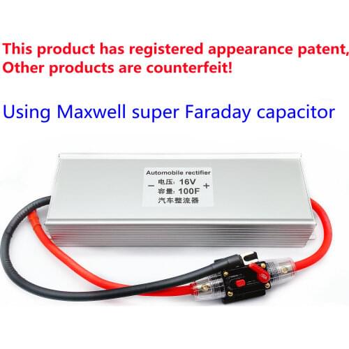 Original rectifier 16 v100f automotive auxiliary startup ultracapacitors 2.7 V600F capacitor