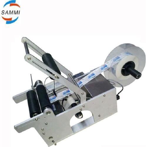 Semi-automatic Round Bottle Labeler Labeling machine for can