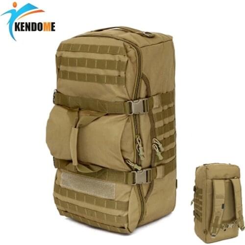 60L Military Tactical Backpack Men Large Molle Backpack Camping Hiking Trekking Bags 900D Waterproof Rucksack Travel Outdoor Bag
