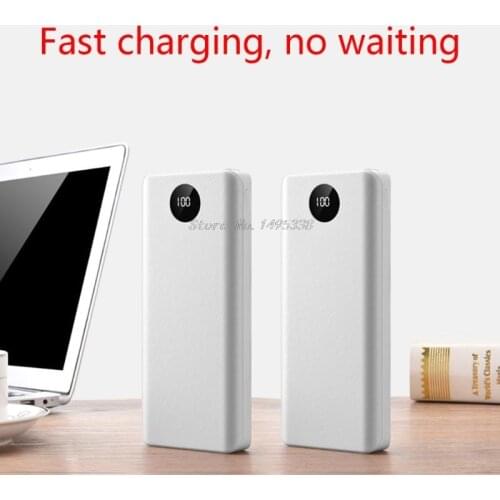 QC 3.0 Power Bank 5V 9V 12V DIY Case Quick Charge 3.0 External Battery 18650 Fast Charger Box Shell DIY Power Bank Kit