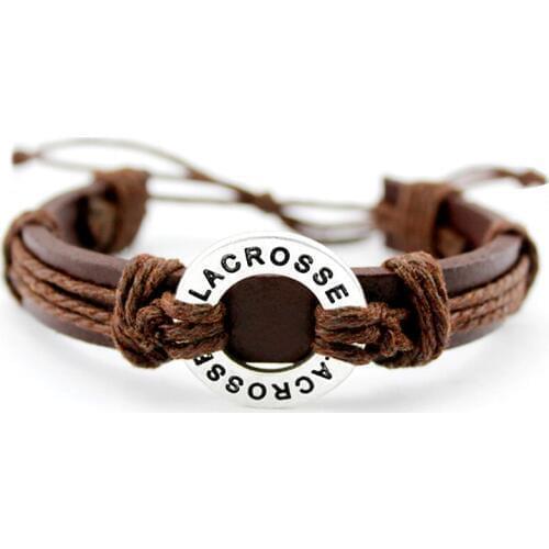 Volleyball Swim Gymnastics Field Tennis Racket Soccer Football Baseball Golf Calisthenics Hockey Basketball Lacrosse Bracelet